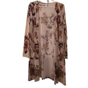 Floral cardigan